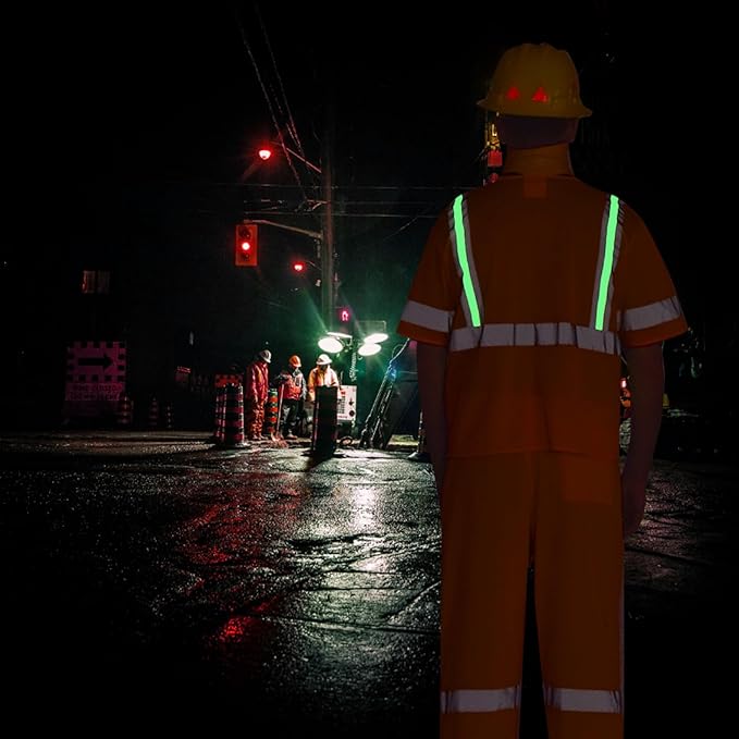 A-SAFETY High visibility Luminous vest Class 3
