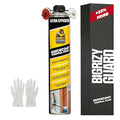 UPGRADED v2.0 Spray Foam Insulation - Closed Cell Spray Foam, 32.8 oz Can, DIY Wide Polyurethane Expanding Sealant for Garage Door, Attic, 20 Board ft(1 Pack, Gun & Cleaner Not Included)