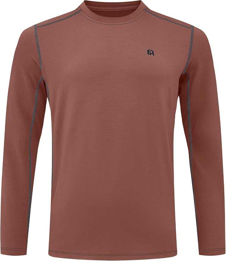 FR Shirts for Men 6oz Lightweight Stretch Work Shirt with Decorative Shoulder Stitch Design Flame Resistant Long Sleeve CAT2