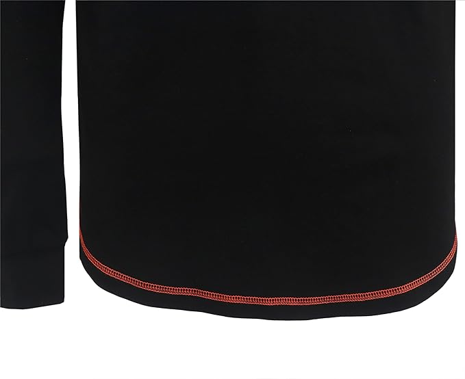 VATRENUS FR Shirts Henley 5.5oz 100% Cotton Flame Resistant Long Sleeve T-Shirts