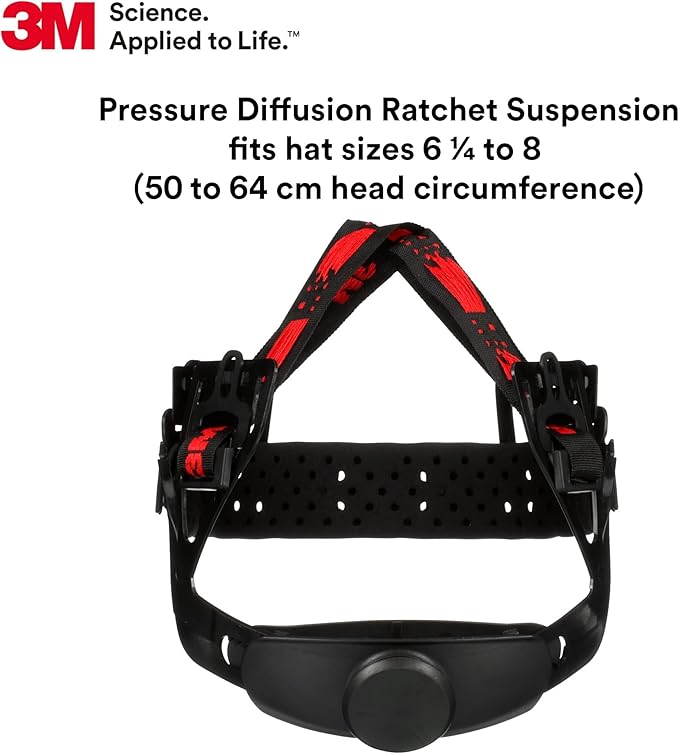 3M Hard Hat SecureFit H-700 Series Cap Style Safety Helmet with Uvicator Sensor, 4-Point Pressure Diffusion Ratchet Suspension