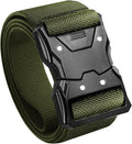 TECEUM Tactical Belt – Heavy-Duty & Quick Release – Military, Work, Rigger, Duty & Utility Belt for Men