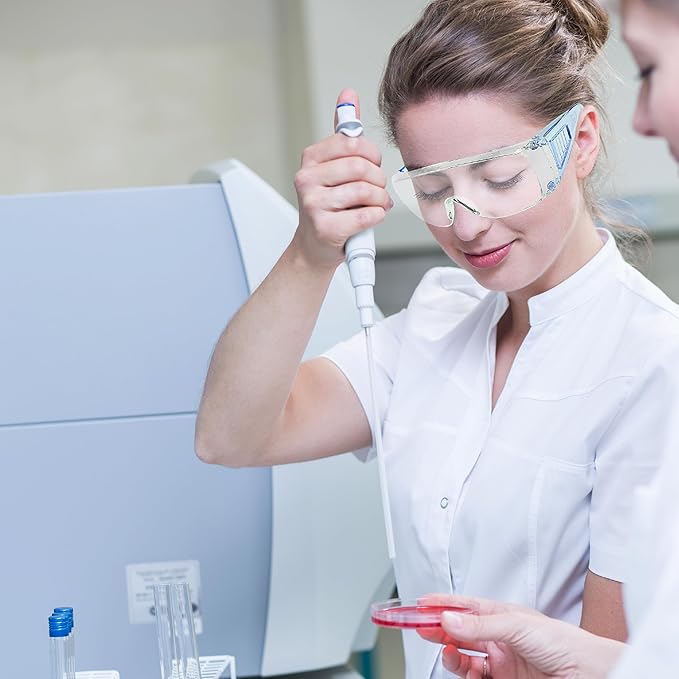 UNCO- Safety Goggles Over Glasses, Protective Goggles, Anti Fog, Work, Safety Glasses Over