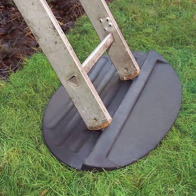 Extension Ladder Mat,Soft Rubber Non-Slip Anti-Skid Mat,Floor Protect Protection Safety Stopper Mat,Stepladder Telescoping Accessories