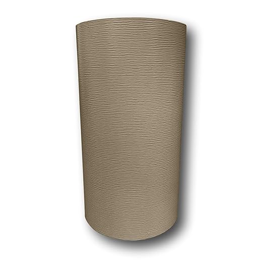 Eagle 1 Aluminum/Vinyl Siding Coil (Multiple Sizes) Each Roll Includes Free 1.25" Matching Stainless Steel Trim Nails - Fascia Cover- Aluminum Flashing Roll (8" x 50 FT, Clay Woodgrain)