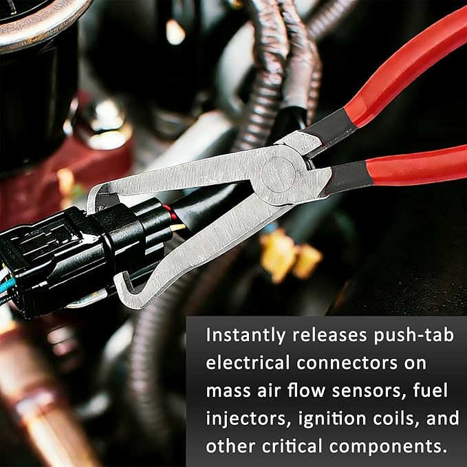 Automotive Electrical Terminal Connector Separator Removal Tool Set for Cars, Electrical Disconnect Pliers and Connector Tool (3-Piece)