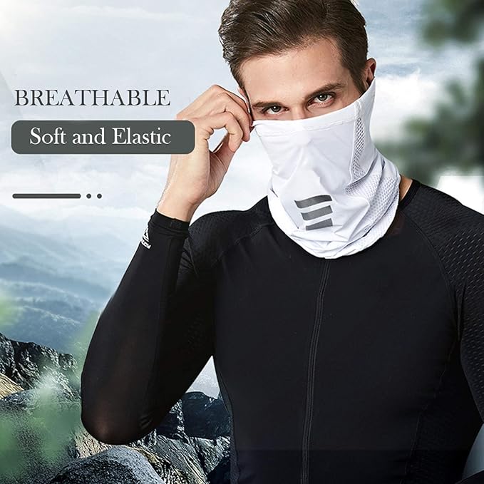 UV Protection Neck Gaiter, Adjustable Cooling Neck Gaiter for Men and Women