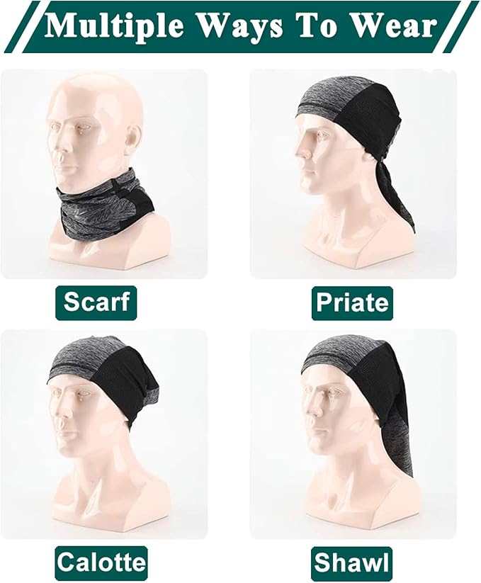 UV Protection Neck Gaiter, Adjustable Cooling Neck Gaiter for Men and Women