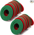 TKDMR Battery Terminal Anti Corrosion Washers Fiber - Battery washers Battery Terminal Protector Car Battery Corrosion prevention shim (24, Red)