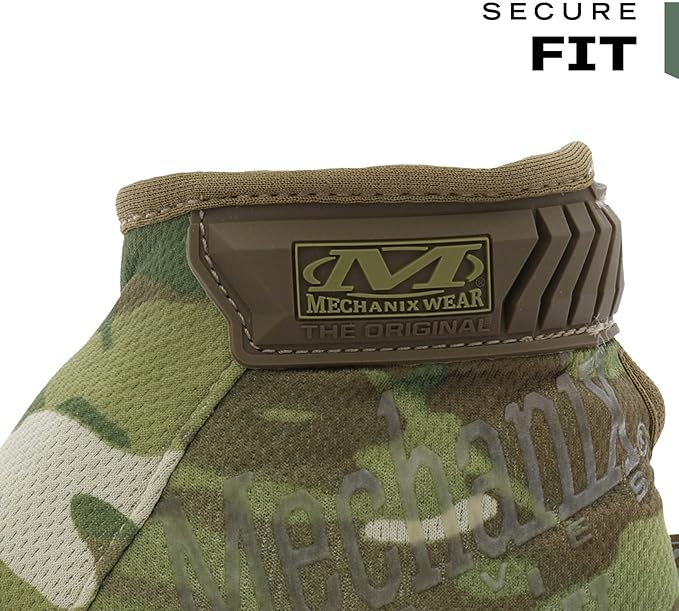 Mechanix Wear Original Tactical Glove - High Performance Anti-Slip Grip Safety Gloves - Impact Resistant & Touchscreen Capable - Large - MultiCam Camouflage