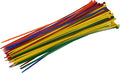 Pro Tie AC14SD100 14.6-Inch Assorted Color Standard Duty Color Cable Tie, Assorted Nylon, 100-Pack
