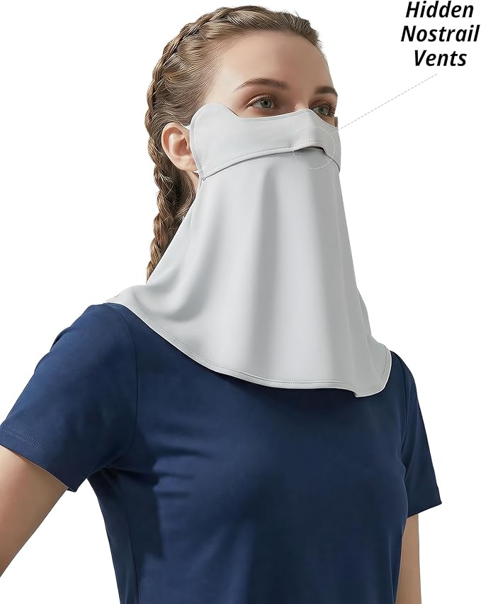 Stelle UV Sun Protection Unisex Face Cover Breathable Cooling Neck Gaiter Scarf UPF 50+ for Summer Outdoor Activities