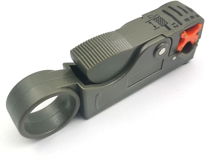 FainWan Cable Stripper Coaxial Wire Coax Stripping Tool RG6 RG11 RG58 RG59 Universal