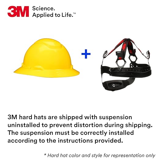 3M Hard Hat SecureFit H-804SFR-UV, Green, Non-Vented Full Brim Style Safety Helmet with Uvicator Sensor, 4-Point Pressure Diffusion Ratchet Suspension, ANSI Z87.1
