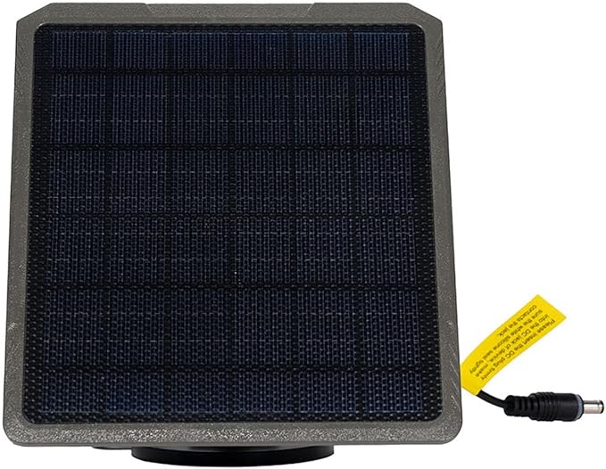 GardePro SP300 Solar Panel for Trail Cameras, 3.5W Solar Charger for E6 2.0 Pro, E8 2.0 Pro, R3 Pro, X60 Pro Max, X66 Pro & More