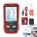 Solar Panel Tester Meter Photovoltaic Multimeter 800W, Solar MPPT Meter with Large Ultra Clear LCD, Smart MPPT Open Circuit Voltage Troubleshooting Utility Tool for PV Testing