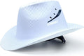 Cowboy Style Hard Hat Class C Safety Helmet Vented Full Brim Hard Hats Work Safety Helmet for Men and Women Outdoor,Industrial,Construction Head Protection- ANSI Approved