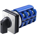 Multi-Transfer Switch AC 660V 63A 3 Positions 12 Terminals - Changeover Selection Switch for RV, Camper and Boat
