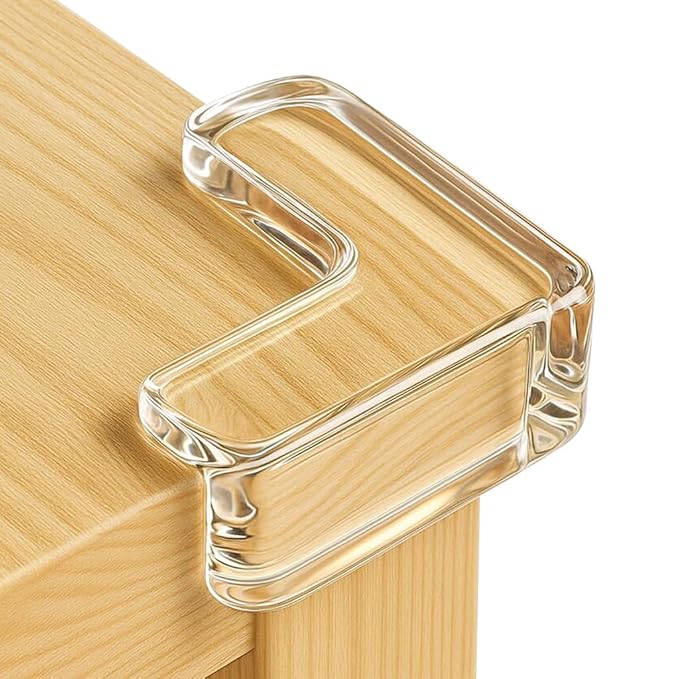 Corner Guards, (28 Pack) Corner Protectors Baby Proof Corners and Edges Furniture Table Protectors Corner Covers Baby Safety Bumpers Cushion, Baby Proofing, Clear