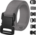 TECEUM Tactical Belt – Heavy-Duty & Quick Release – Military, Work, Rigger, Duty & Utility Belt for Men