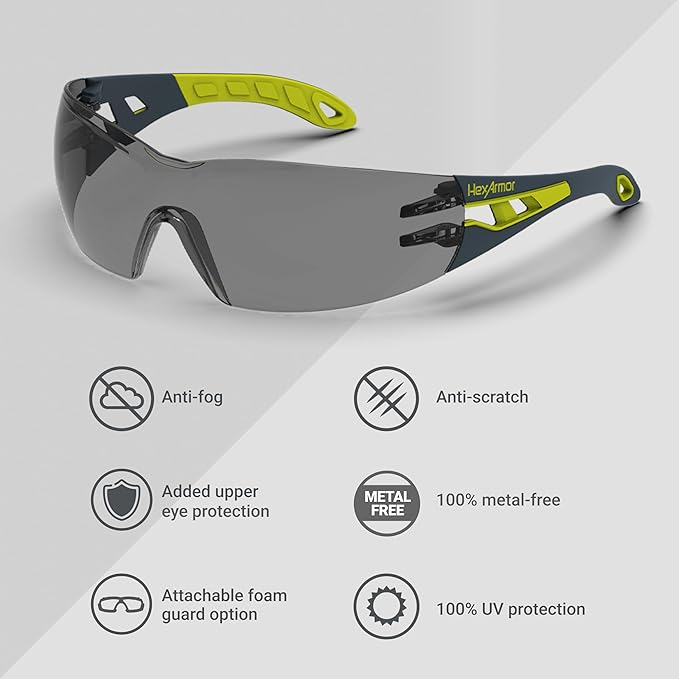 HexArmor MX200 Safety Glasses