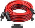 10AWG Solar Panel to SAE Adapter Cable 30FT SAE Connector Battery Cable PV Solar Extension Wire with SAE Polarity Reverse Adapter for RV Caravan Solar Panel Battery Charger
