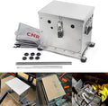 Aluminum Battery Box Relocation Kit Universal RV/Trailer Battery Box Outdoor With Waterproof Cover(Group 24)