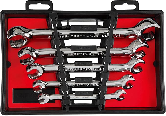 CRAFTSMAN Flare Nut Wrench Set, SAE, 5 Piece (CMMT99334)