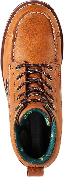 Golden Retriever 6''Composite/Soft Toe Work Boots For Men,Waterproof Wedge Moc Toe, Oil/Slip Resistant, Leather Welt, Industrial Construction Durty work Boots,EH G6155-G6255-G6355