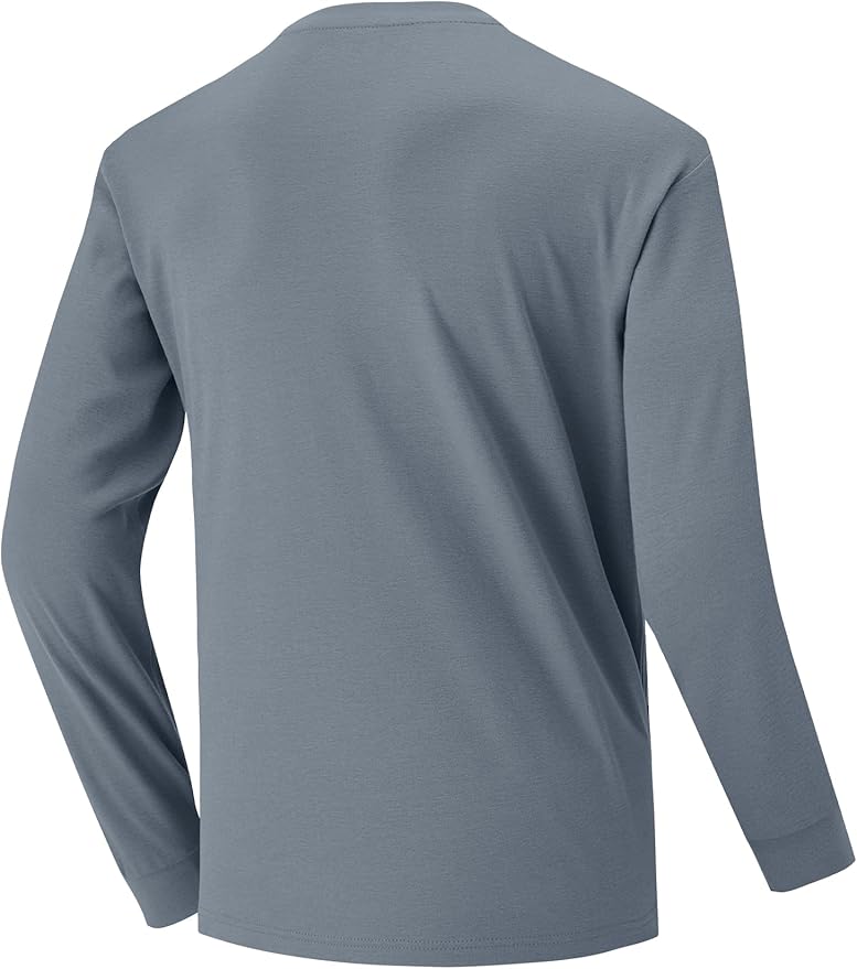 FR Shirts for Men 100% Cotton 5.5oz Lightweight NFPA2112/CAT2 Flame Resistant Shirts for Men Long Sleeve