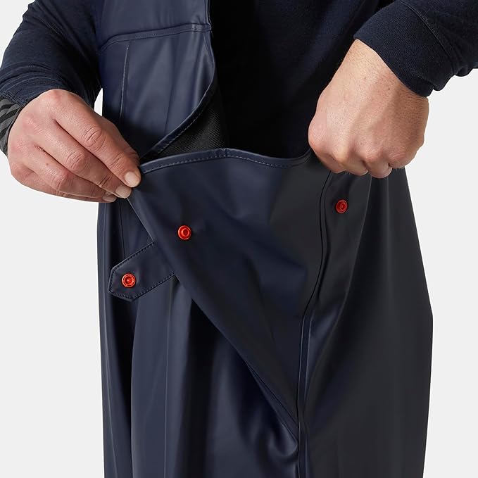 Helly Hansen Workwear Gale Waterproof Mens Bib Overalls Made from Heavy-Duty Protective Polyester/Polyurethane for Mobility