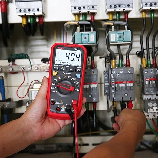 UNI-T Multimeter Kit UT161D, 1000V AC DC Volt Ohm Meter Capacitor Tester Frequency Meter True RMS 6000 Counts USB Transmission LOZ ACV Temperature Measurement