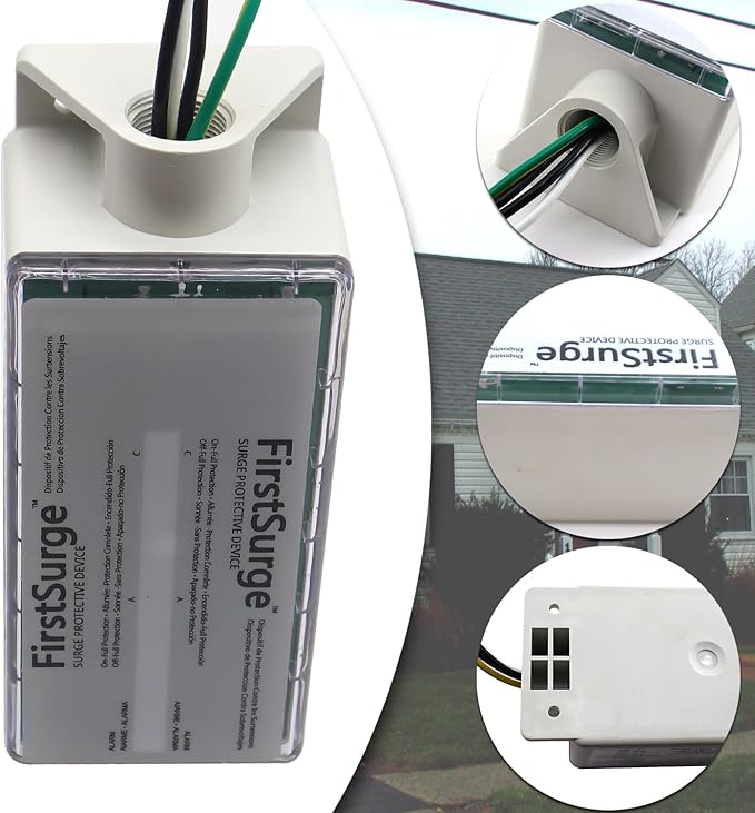 FS140 Surge Protection Device 140,000 Amps Whole House Surge Protection Device for use with Any Brand 120/240V Load Center