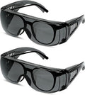 UNCO- Safety Goggles Over Glasses, Protective Goggles, Anti Fog, Work, Safety Glasses Over