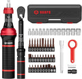 VANPO 49-Pc Torque Screwdriver & Wrench Set | 10-70 in-lb & 1-12Nm Dual Range | S2 Steel Bits & Sockets for MTB Carbon Bikes, Firearm Optics, Scope Mounting & Professional DIY Repairs