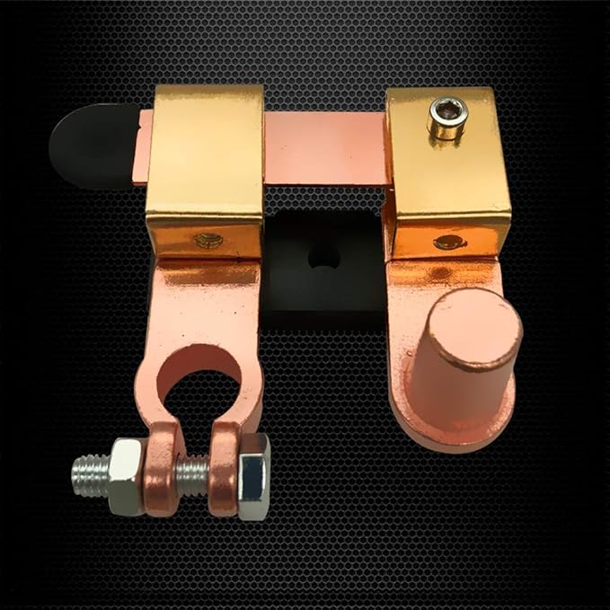Ampper Top Post Battery Disconnect Switch 12V 24V, Knife Blade Battery Switch Disconnect Power Cut Shut Off for Car Boat RV ATV (Negative, Vertical & Horizontal)