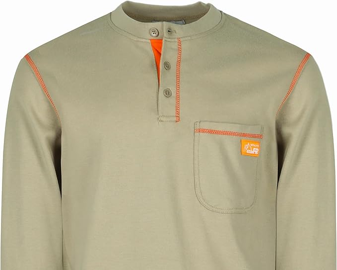 Titicaca FR Shirts Flame Resistant T Shirts 100% Cotton Men's Pre-Washed Fire Retardant T-Shirts