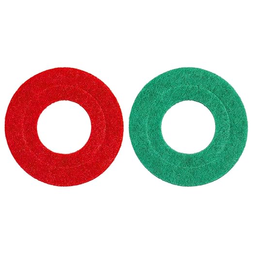 12 Pcs Fiber Battery Terminal Anti-Corrosion Washers, Red Green for Car Truck Boat Motorcycle Battery Terminals