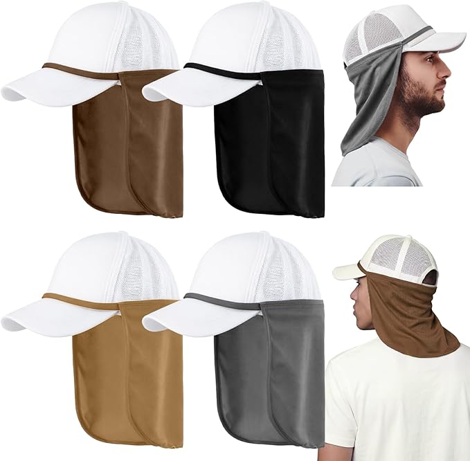 Tatuo Neck Drape UV Sun Protection Gaiter Adjustable Unisex Multifunctional 2 in 1 Face Covering for Outdoor Sports Fishing