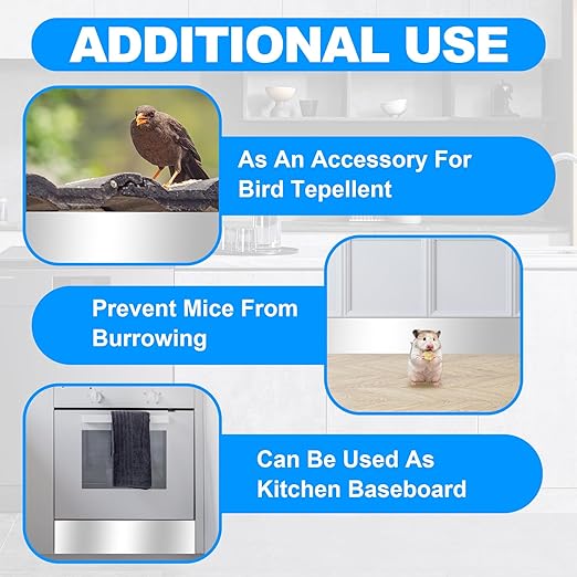 Aluminum Roof Flashing Roll - Sealing Windows, Doors, Siding & Roofing Ideal for Moss & Mildew Prevention (8" x 50')