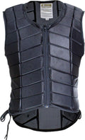 UNISTRENGH Equestrian Vest Professional Safety EVA Padded Horse Riding Vest Unisex Black Zipper Protector Gear Waistcoat