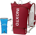 INOXTO Running Hydration Vest Backpack,Lightweight Insulated Pack with 1.5L Water Bladder Bag Daypack for Hiking Trail Running Cycling Race Marathon for Women Men