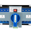 Dual Power Automatic Transfer Switch 4P 63A ATS Dual Power Generator Changeover Switch 110V Mini Electrical Selector Switches