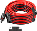 SAE Extension Cable 35FT 10AWG Quick Disconnect Wire SAE Connector Battery Charger Solar Panel Extension Cable with SAEs Polarity Reverse Adapter for Trolling Motor Automotive RV Tractor