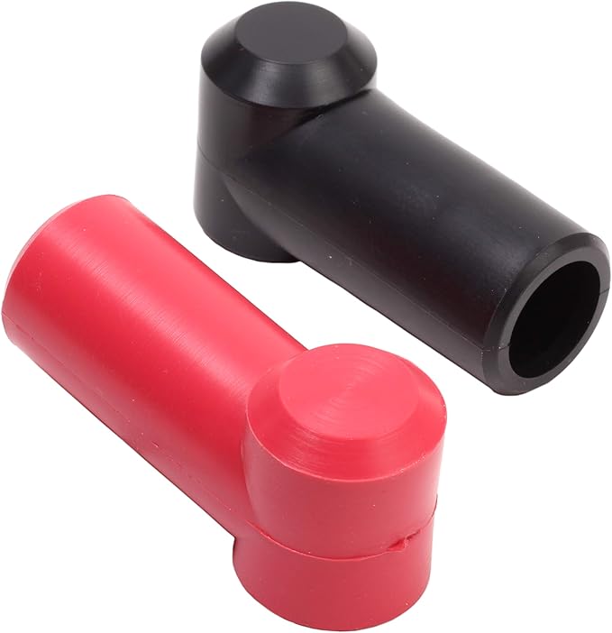 Fastronix 3/8" Stud Terminal Covers Red and Black