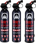 3PCS Fire Extinguisher for Home - Dry Stop Fire Extinguisher Spray, 600g Dry Chemical Fire Extinguisher for Kitchen, Car & Home | Portable, Fights Grease, Electrical & Vehicle Fires