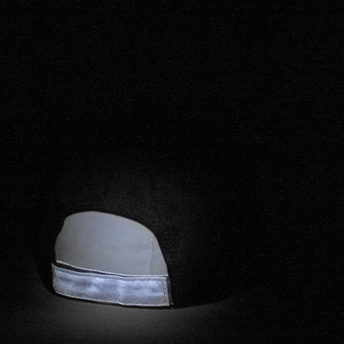 The Vintage Year Reflective High Visibility Piping Neon Polyester Twill Low Profile Structured Baseball Cap