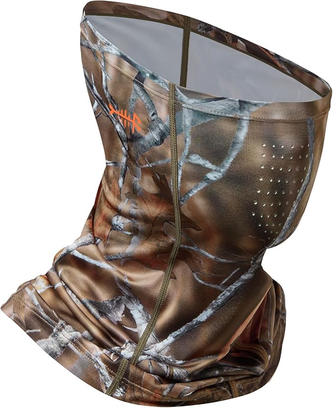 BASSDASH Neck Gaiter Mask UPF 50 Sun Protection for Men & Women, Fishing, Hiking, Outdoor