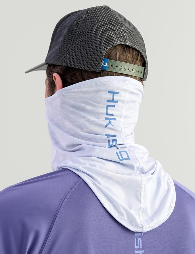 HUK Men's Pursuit Neck Gaiter, Face Protection With Upf 30+ Sun Protection
