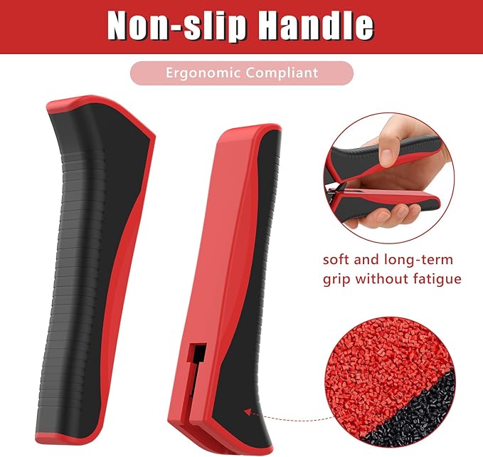 Newdeli Wire Crimping Tool for Non Insulated Open Barrel Terminals Receptacles - AWG 20-10 Ratchet Wire Crimper Open barrel Crimping Tool Electrical Connectors Ratcheting Crimping Plier Crimp Tool